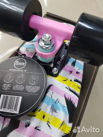 Круизер пластборд Penny Board 56 см Retro Palm New Круизер пластборд Penny Board 56 см Retro Palm New
