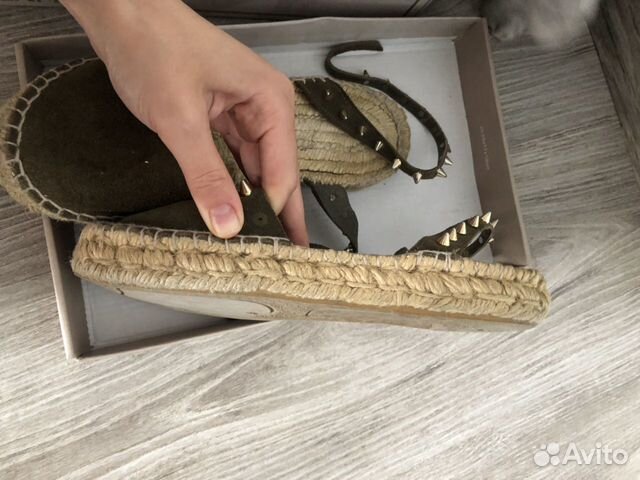 Сандалии эспадрильи Zara Сандалии эспадрильи Zara