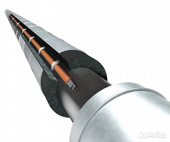 Греющий кабель на трубу 16 Ватт