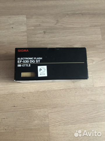 Продаётся вспышка sigma EF-530 DG ST