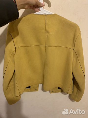 Замшевая куртка Zara
