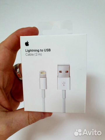 Apple кабель lightning