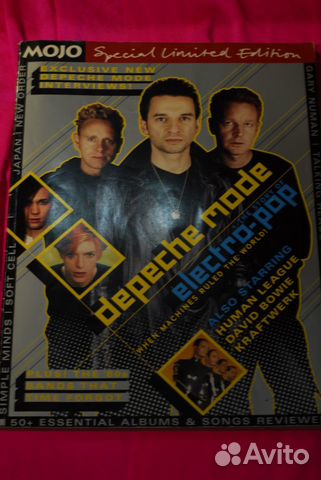 Depeche Mode журнал Mojo специальное ограниченное
