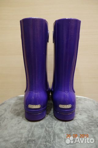 Резиновые сапоги Crocs, размер 26-27, до 17см