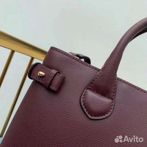Сумка бордовая burberry Banner 7941 Сумка бордовая burberry Banner 7941