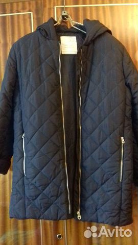 Стёганое пальто Zara,164 см Стёганое пальто Zara,164 см
