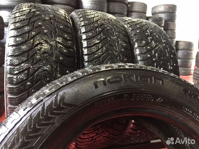 R16 205/60 Nokian Hakkapeliitta 8 как новые