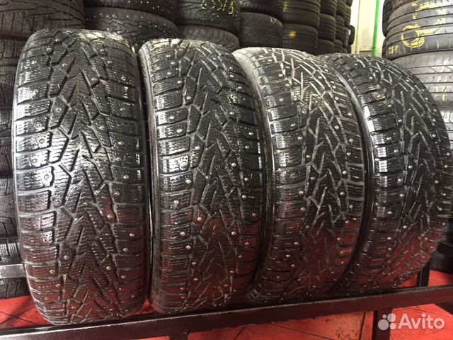 R16 205/60 зимний комплект как новый Nokian7