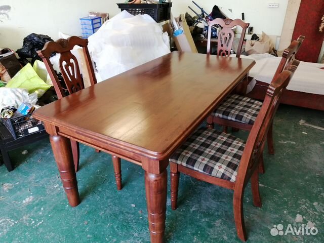 Обеденная группа для гостиной/ Стол и 6 стульев (п