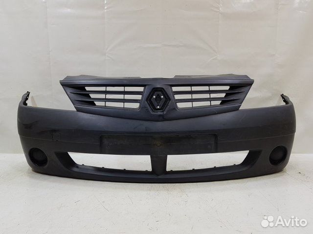 Бампер передний renault logan 04-15