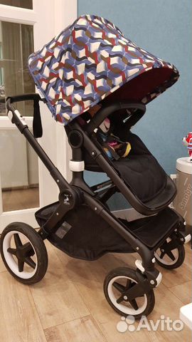 Коляска Bugaboo Fox, Конверт Bugaboo, Муфта Leokid