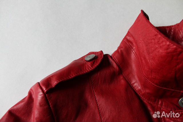 Женская красная кожаная куртка Bogner Женская красная кожаная куртка Bogner