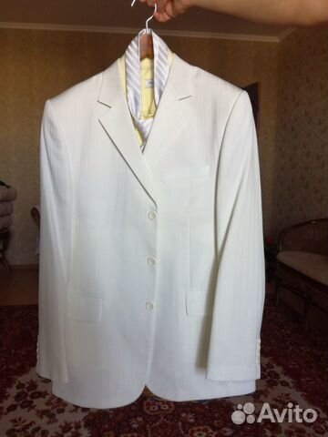 Костюм свадебный с рубашкой и галстуком