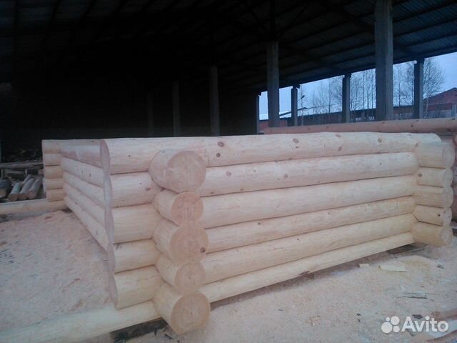 Срубы домов