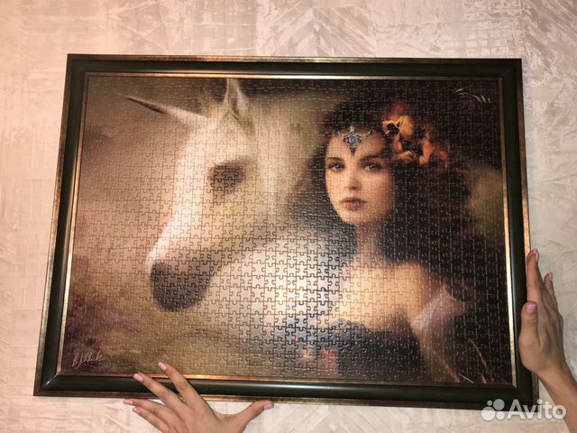 Размер картины из 1000 пазлов