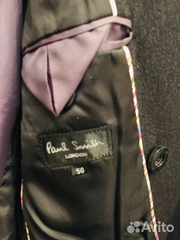 Пиджак- редингот Paul Smith. london. Оригинал 50 р