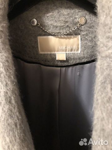Пальто Michael Kors тёплое серое