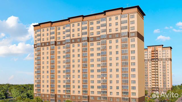 2-к квартира, 43.5 м², 7/17 эт. 2-к квартира, 43.5 м², 7/17 эт.
