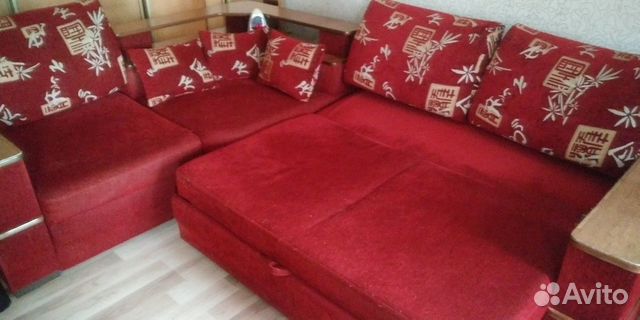 Угловой диван и кресло-кровать