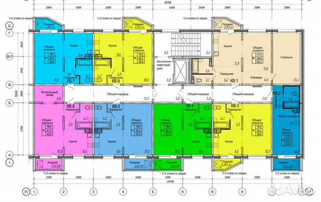 1-к квартира, 42 м², 10/17 эт.