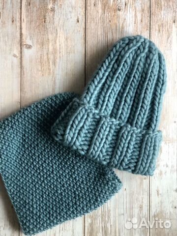 Комплект шапка и снуд Комплект шапка и снуд