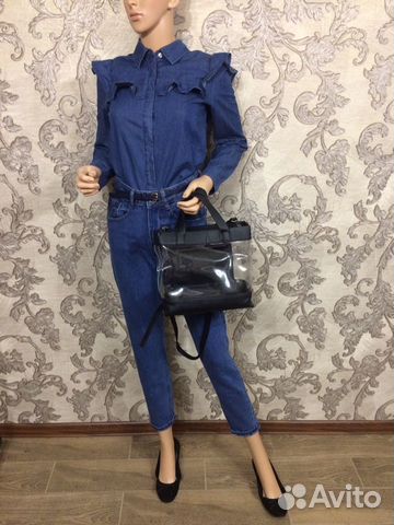 Джинсы рубашка шорты сумка Zara