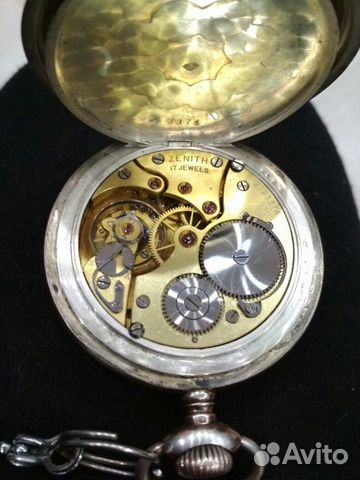 Старинные карманные часы zenith Швейцария