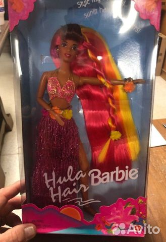 barbie hula hair 1996