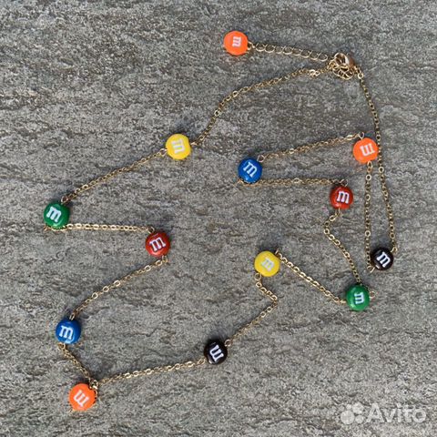 Кулон колье M&Ms новое аля Les Nereides