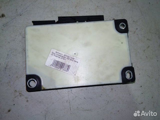 Блок управления AIR BAG Renault Fluence L30T Блок управления AIR BAG Renault Fluence L30T