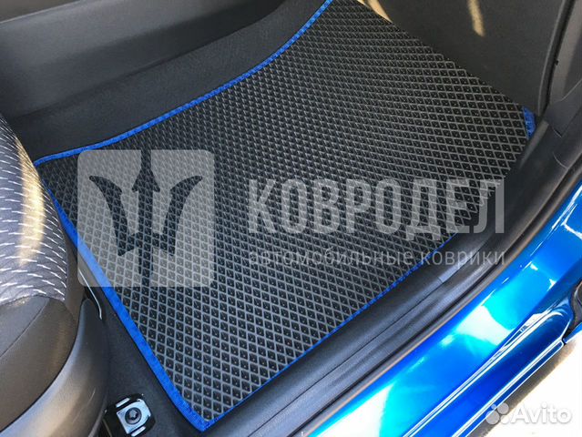 Коврики hyundai solaris EVA 3D лапа
