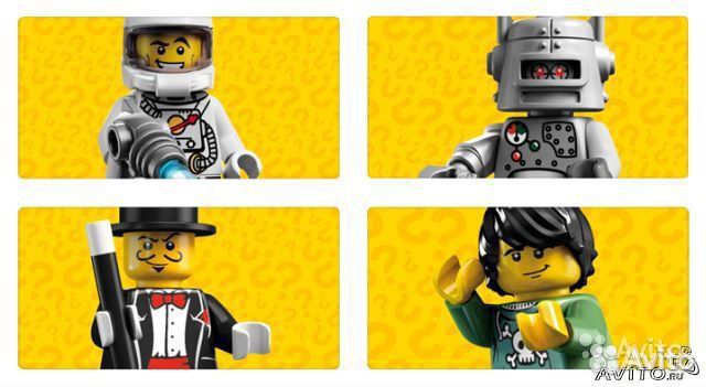 8683 Lego Minifigures 1 серия Полный комплект 16шт