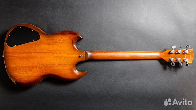Гитара Gibson SG Standard Natural Burst 2002 Гитара Gibson SG Standard Natural Burst 2002