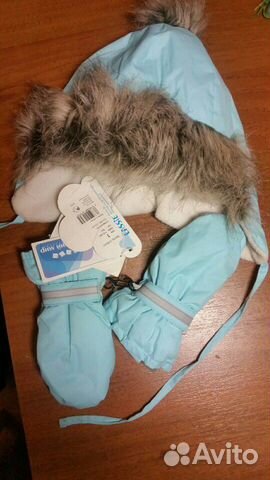 Шапка и рукавички детские