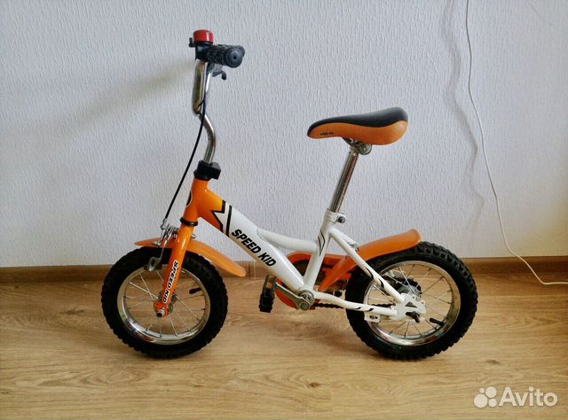 Велосипед детский Speed kid на 4-х колёсах Велосипед детский Speed kid на 4-х колёсах
