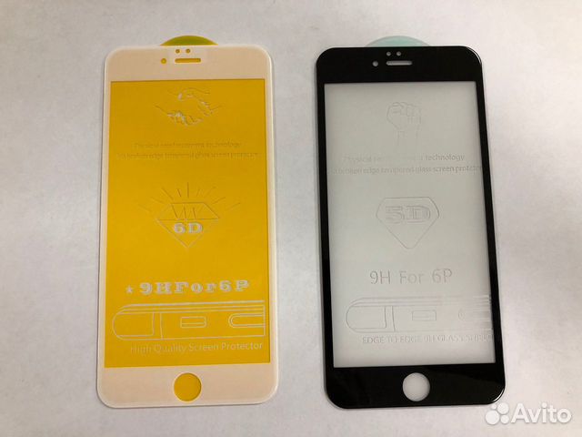 Защитное стекло 3D для iPhone 6+