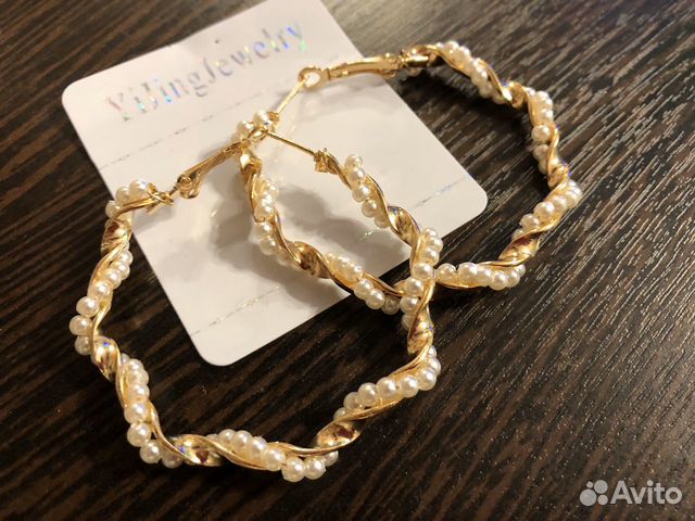 Серьги новые