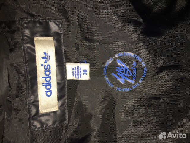 Пуховик зимний Adidas original