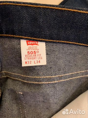 Джинсы Levi’s 505 made in USA Джинсы Levi’s 505 made in USA