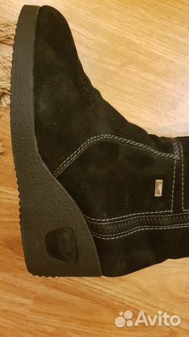 Сапоги зимние замшевые Rieker 38р Сапоги зимние замшевые Rieker 38р