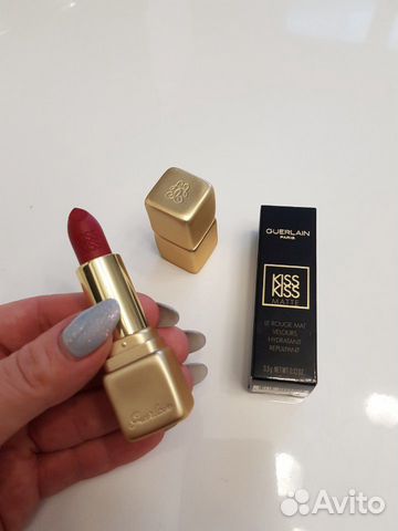 Новая помада guerlain kiss kiss matte 330 оригинал Новая помада guerlain kiss kiss matte 330 оригинал