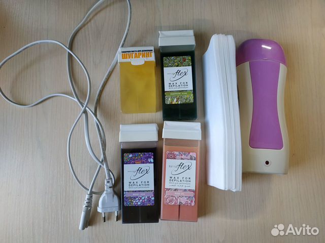 Воскоплав Wax MyBeauty с картриджами и полосками