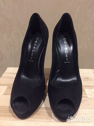 Туфли черные Casadei