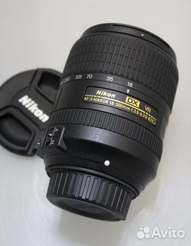 Объектив Nikon AF-S 18-300 mm F 3,5-6,3 VR б/у