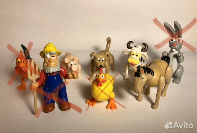 Игрушки из Kinder Сюрприз «Ферма» Игрушки из Kinder Сюрприз «Ферма»