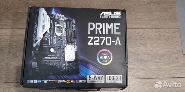 Материнская плата Asus prime Z270-A Материнская плата Asus prime Z270-A