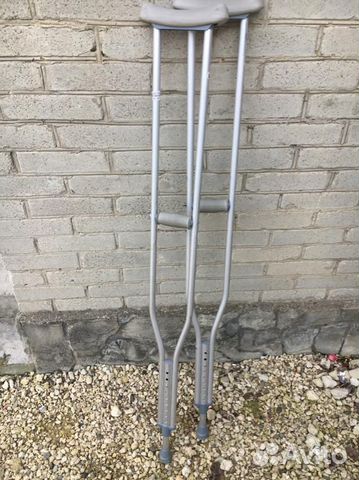 Костыли bronigen Германия, размер L, вес-0,8кг
