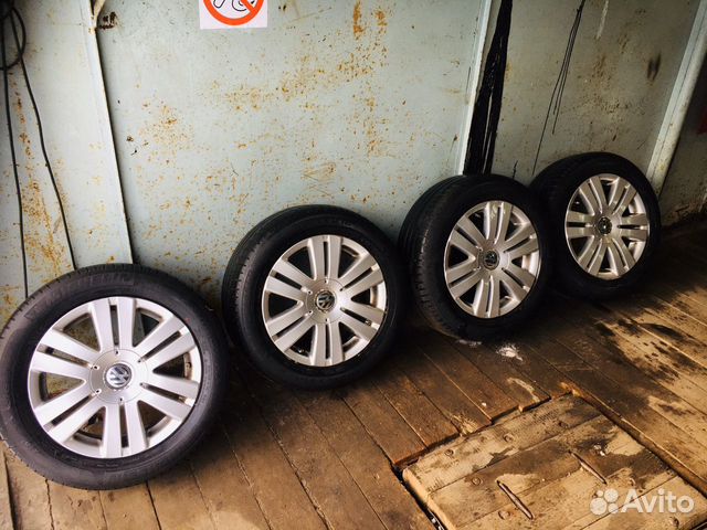 Диски r16 Volkswagen с летней резиной michelil Диски r16 Volkswagen с летней резиной michelil