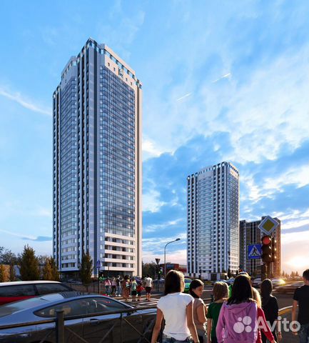 1-к квартира, 38.7 м², 20/25 эт. 1-к квартира, 38.7 м², 20/25 эт.