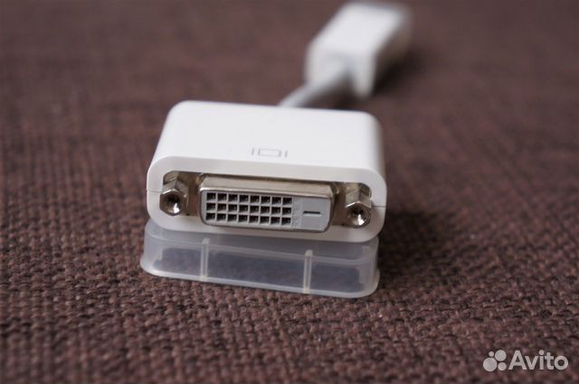 Адаптер Apple mini DVI - DVI Адаптер Apple mini DVI - DVI